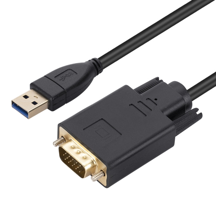 Cavo prolunga convertitore da USB 3.0 a VGA da 1,8 m, USB3.0 (1.8m) Cavo prolunga convertitore da USB 3.0 a VGA da 1,8 m, USB3.0 (1.8m)